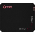 Lorgar Килимок для мишки Lorgar Main 323 Black/Red (LRG-GMP323)