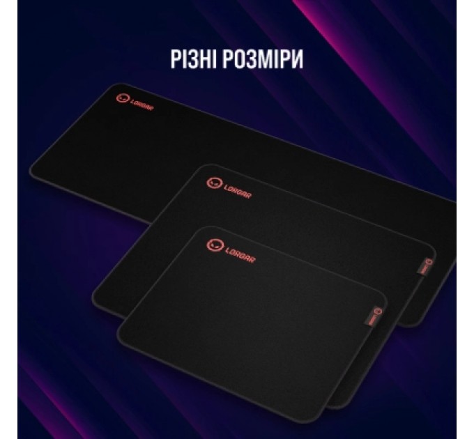 Lorgar Килимок для мишки Lorgar Main 325 Black/Red (LRG-GMP325)