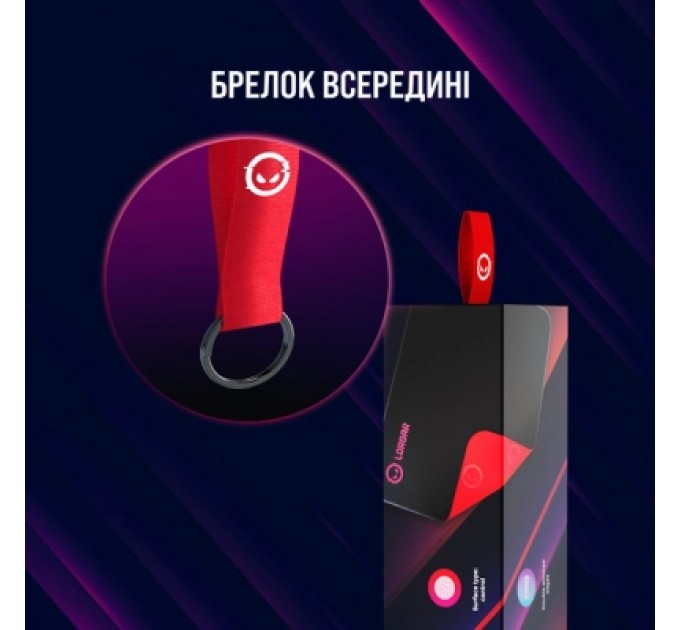 Lorgar Килимок для мишки Lorgar Main 325 Black/Red (LRG-GMP325)