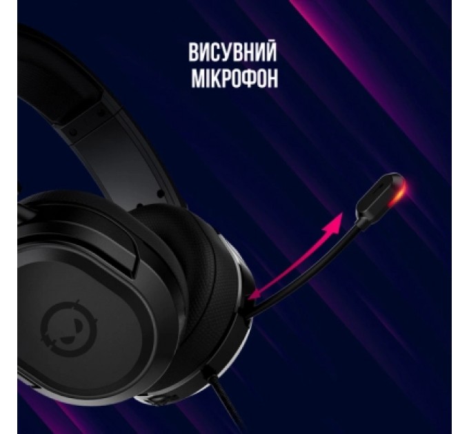 Lorgar Навушники Lorgar Kaya 360 USB Black (LRG-GHS360)