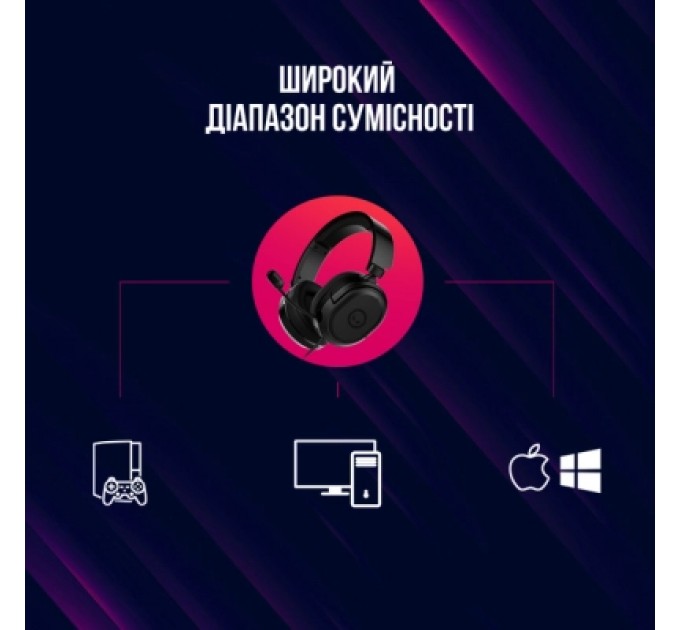 Lorgar Навушники Lorgar Kaya 360 USB Black (LRG-GHS360)