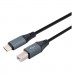 Cablexpert Кабель для принтера USB 2.0 СM/BM 1.8m Cablexpert (CCBP-USB2-СMBM-6)