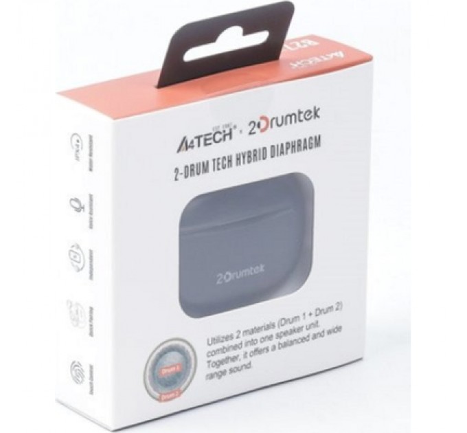 A4Tech Навушники A4Tech B27 Ash Grey