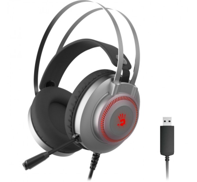 A4Tech Навушники A4Tech Bloody J200S Silver/Grey