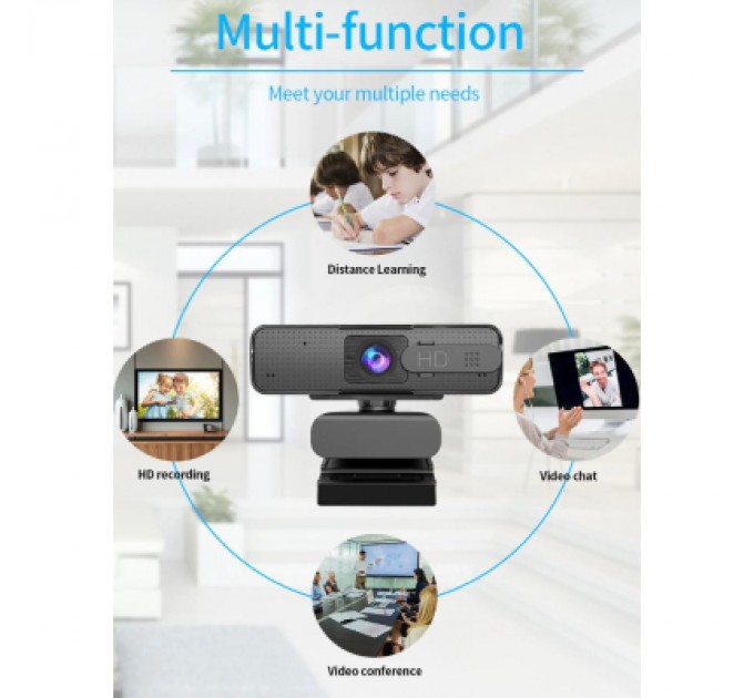 Dynamode Веб-камера Dynamode 2K Full HD 1080p (H701)