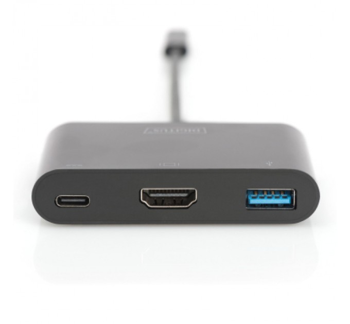 Digitus Перехідник USB-C to HDMA 2xUSB Digitus (DA-70855)