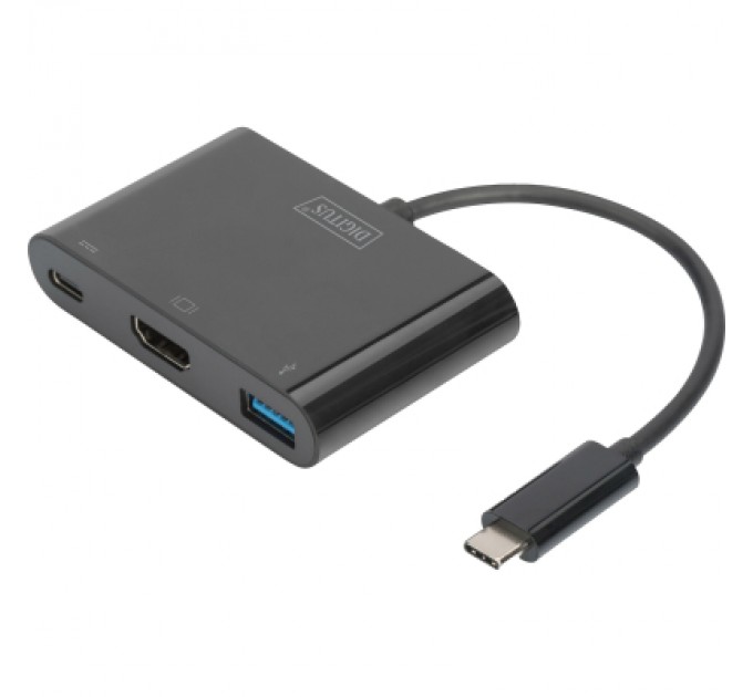 Digitus Перехідник USB-C to HDMA 2xUSB Digitus (DA-70855)
