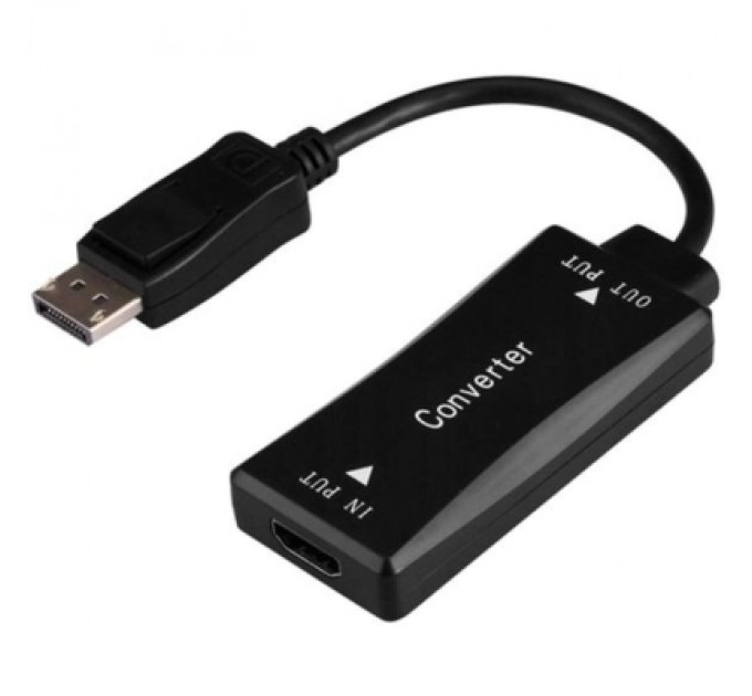 Cablexpert Перехідник HDMI to DisplayPort 4K30Hz Cablexpert (A-HDMIF30-DPM-01)