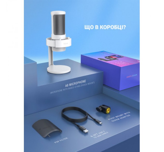 Fifine Мікрофон Fifine A8W