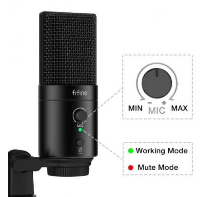 Fifine Мікрофон Fifine K683A