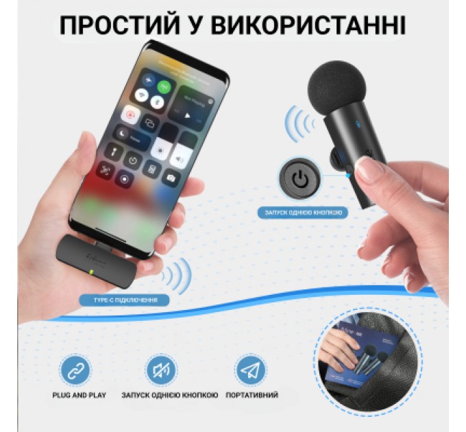 Fifine Мікрофон Fifine M8 Wireless (M8)