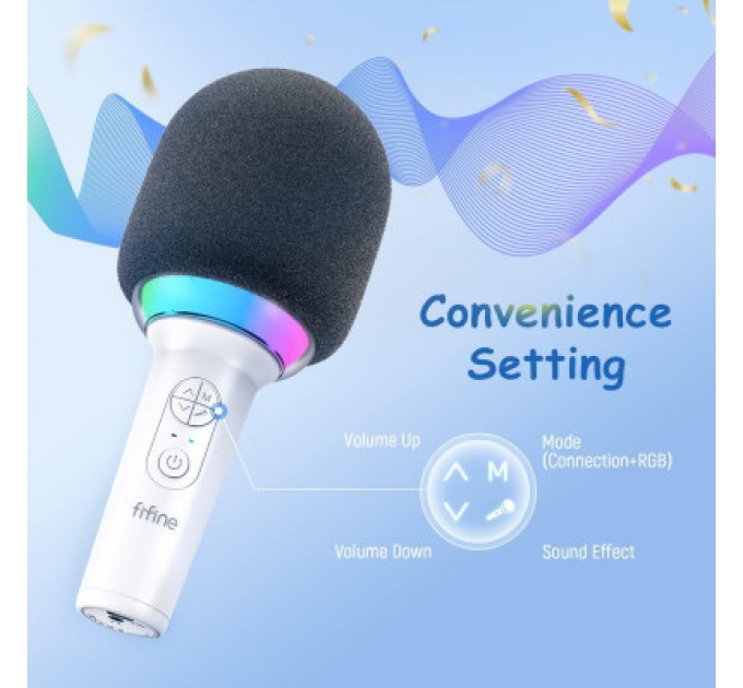 Fifine Мікрофон Fifine E2W Wireless White (E2W)