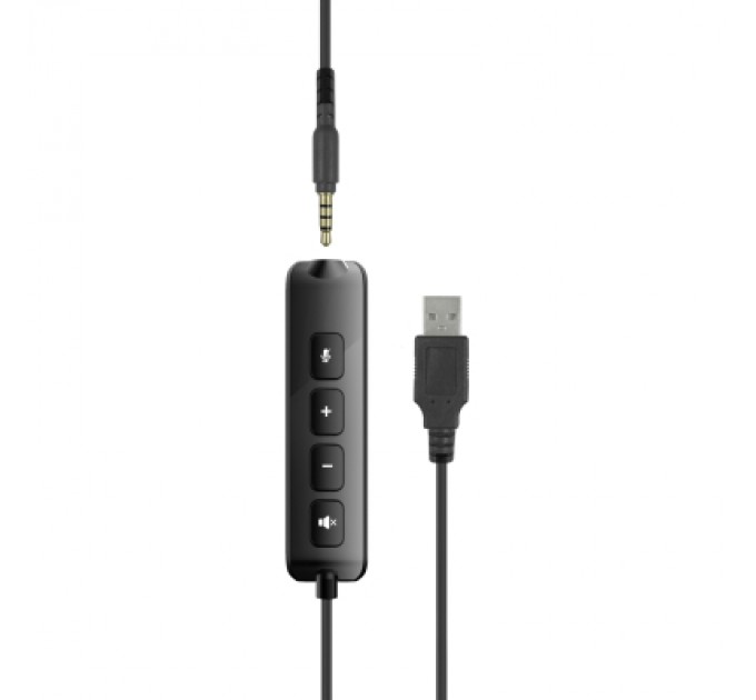 Speedlink Навушники Speedlink METIS USB Stereo Headset 3.5mm Jack with USB Soundcard Black (SL-870007-BK)