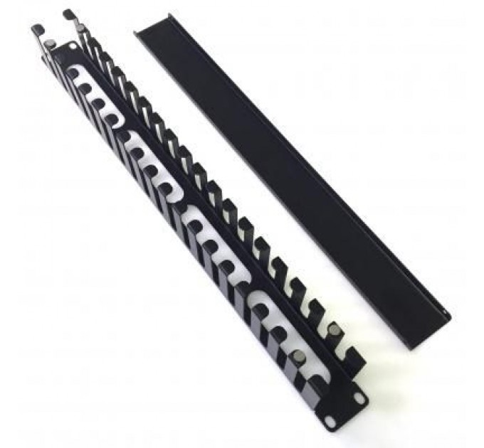 CSV Кабельний організатор CSV 19" 1U гребенчатый (05873)