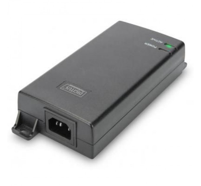 Digitus Адаптер PoE Digitus PoE Ultra 802.3at, 10/100/1000 Mbps, Output max. 48V, 60W (DN-95104)