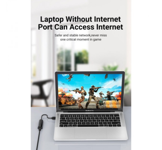 Vention Перехідник USB 2.0 to Ethernet RJ45 100Mb Vention (CEGBB)