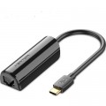 Vention Перехідник USB3.1 Type-C to Ethernet RJ45 100 Mb Vention (CFABB)