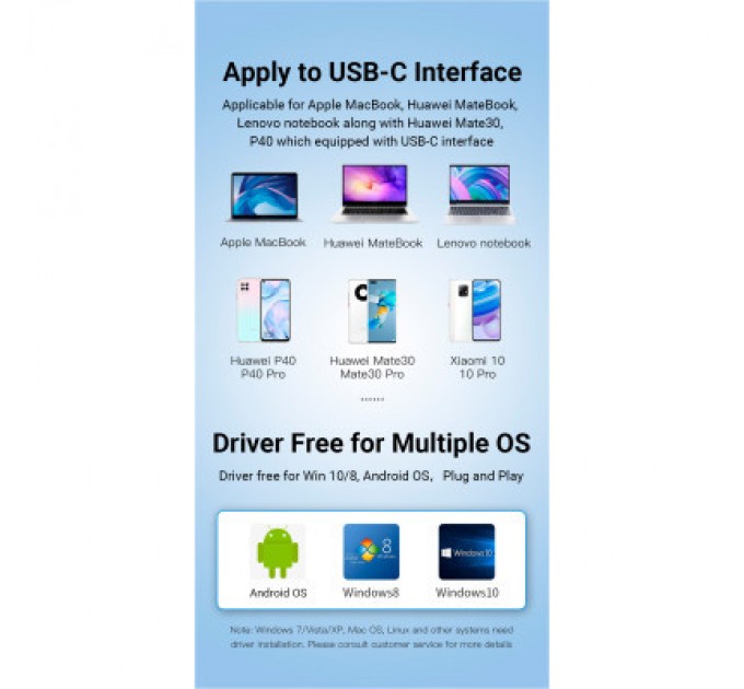 Vention Перехідник USB3.1 Type-C to Ethernet RJ45 1000Mb Aluminum black Vention (CFNHB)