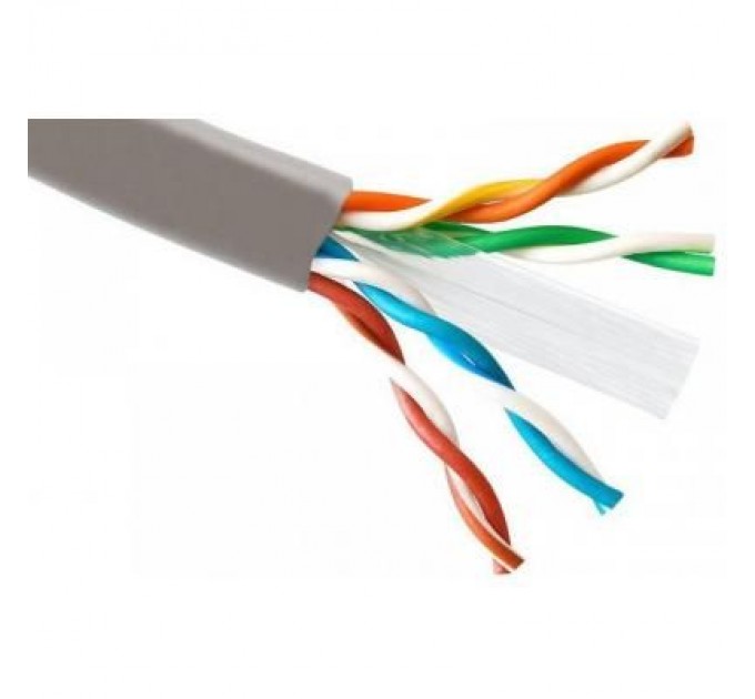 Atcom Кабель мережевий Atcom UTP 305м cat.6, CCA, 0,51мм, 1Gb/s (16382)