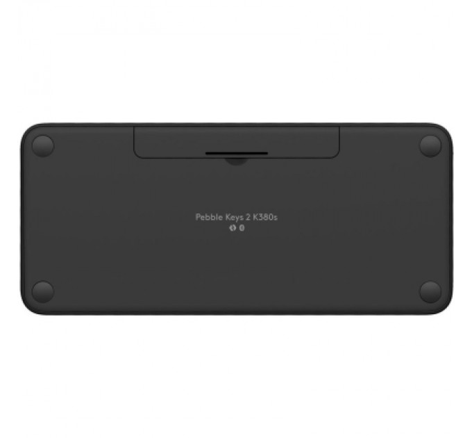 Logitech Клавіатура Logitech K380s Multi-Device Bluetooth UA Graphite (920-011851)