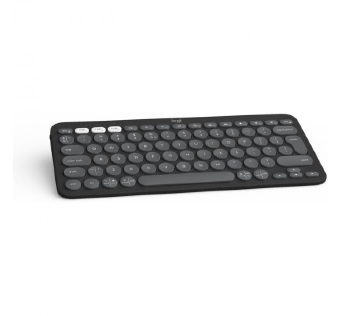 Logitech Клавіатура Logitech K380s Multi-Device Bluetooth UA Graphite (920-011851)
