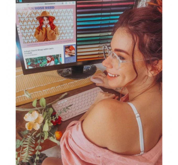 Logitech Клавіатура Logitech K380s Multi-Device Bluetooth UA Rose (920-011853)