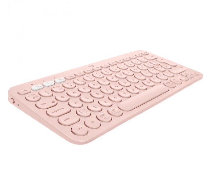 Logitech Клавіатура Logitech K380s Multi-Device Bluetooth UA Rose (920-011853)