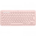 Logitech Клавіатура Logitech K380s Multi-Device Bluetooth UA Rose (920-011853)