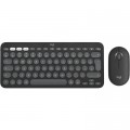 Logitech Комплект Logitech Pebble 2 for Mac Wireless UA Graphite (920-012244)