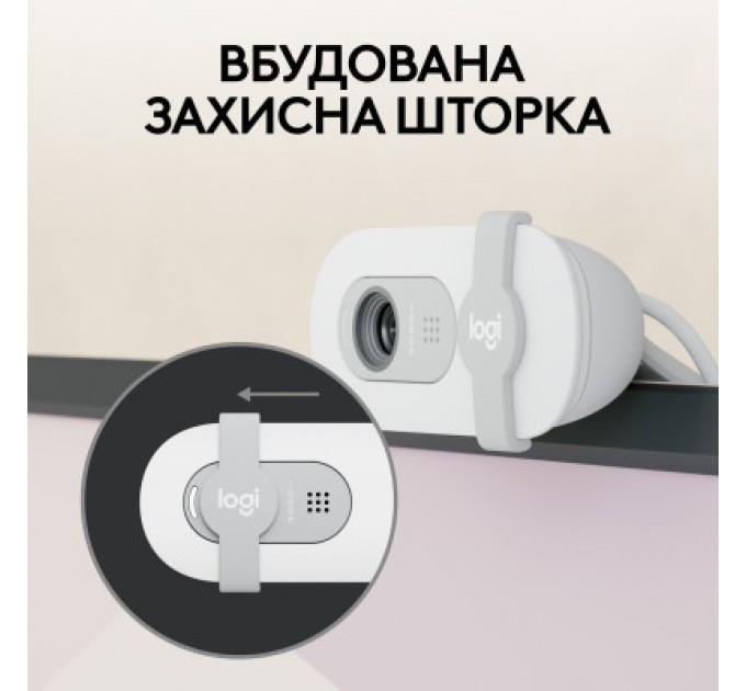 Logitech Веб-камера Logitech Brio 100 Full HD Off-White (960-001617)