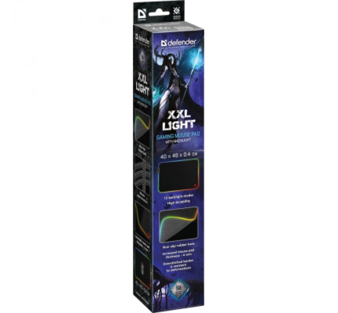 Defender Килимок для мишки Defender Ultra Light Black (50566)
