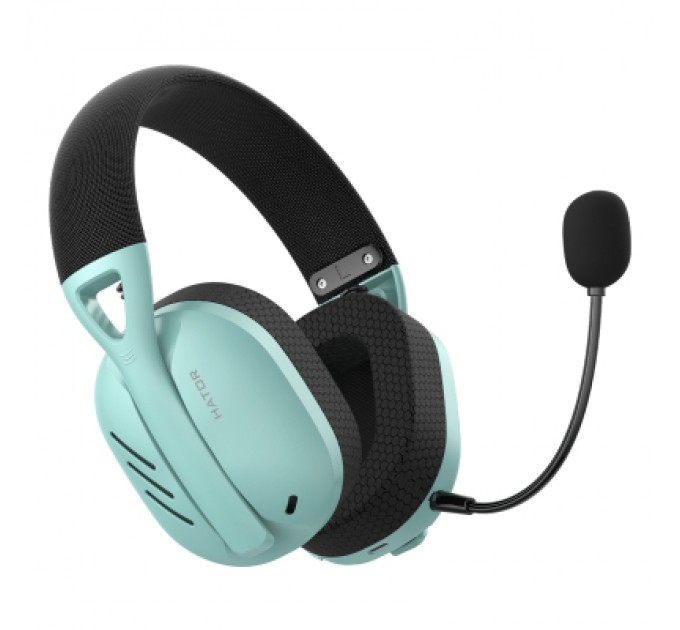 Hator Навушники Hator Hyperpunk 2 Wireless Tri-mode Black/Mint (HTA-858)