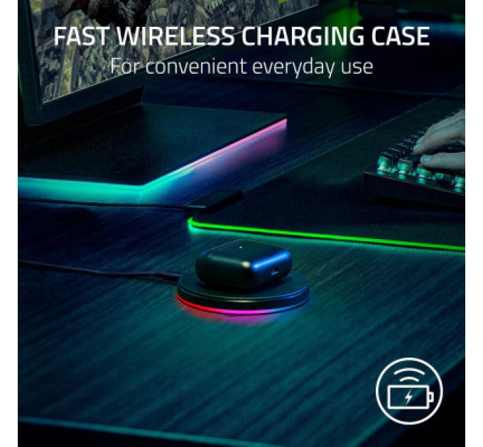 Razer Навушники Razer Hammerhead Hyperspeed Pro Black (RZ12-04590100-R3G1)