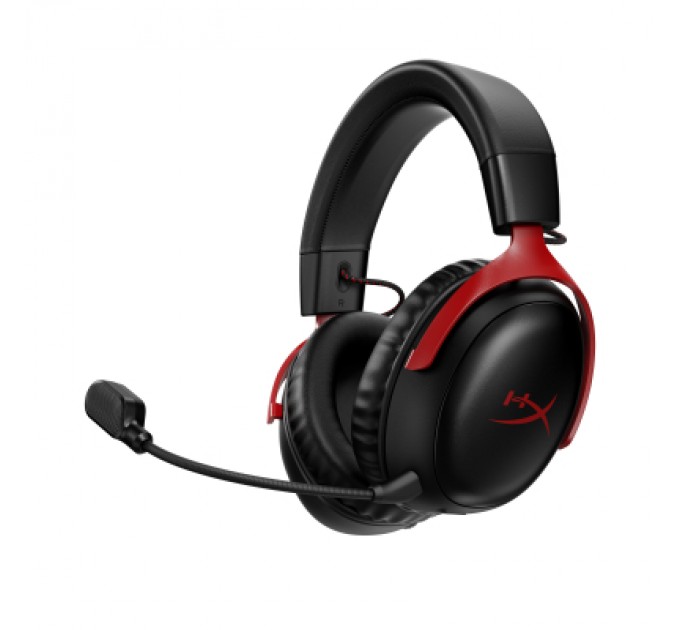 HyperX Навушники HyperX Cloud III Wireless Black-Red (77Z46AA)