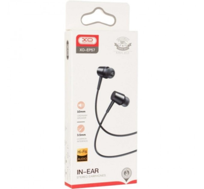 XO Навушники XO EP57 Black (XO-EP57-BK)