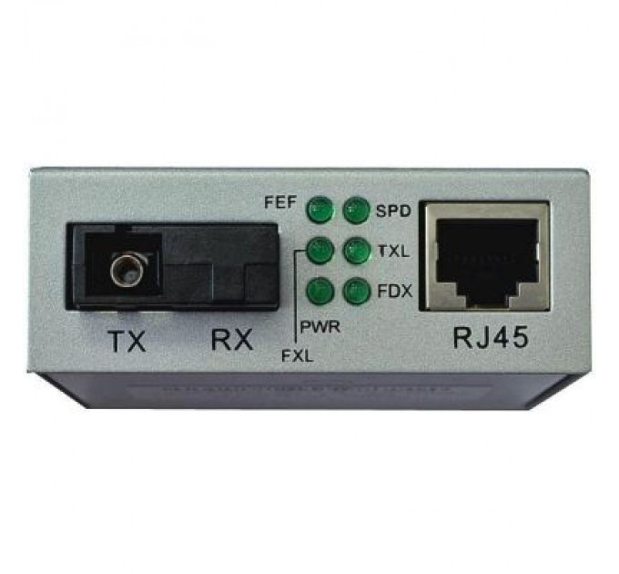 Step4Net Медіаконвертер Step4Net 10/100Base-TX to 100Base-FX, SM, 1550nm, SC/PC, 20км (MC-D-0,1-1SM-1550nm-20)