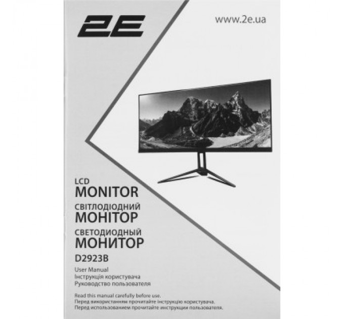 2E Монітор 2E D2923B (2E-D2923B-01.UA)