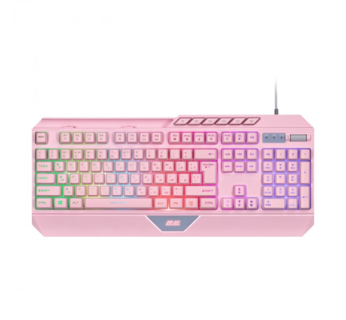2E Клавіатура 2E Gaming KG315 RGB USB UA Pink (2E-KG315UPK)
