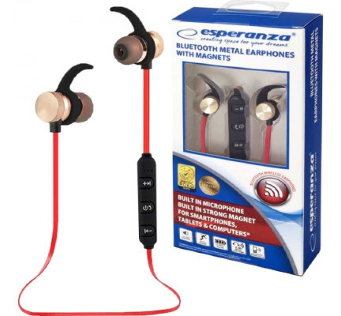 Esperanza Навушники Esperanza Magnetic Metal Copper (EH186L)
