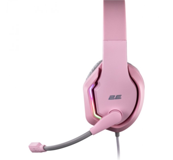 2E Навушники 2E Gaming HG315 RGB USB 7.1 Pink (2E-HG315PK-7.1)