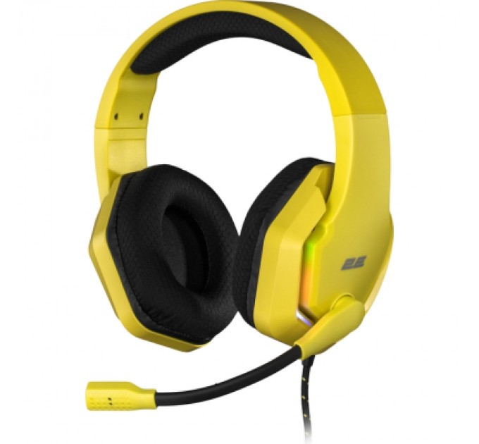 2E Навушники 2E Gaming HG315 RGB USB 7.1 Yellow (2E-HG315YW-7.1)