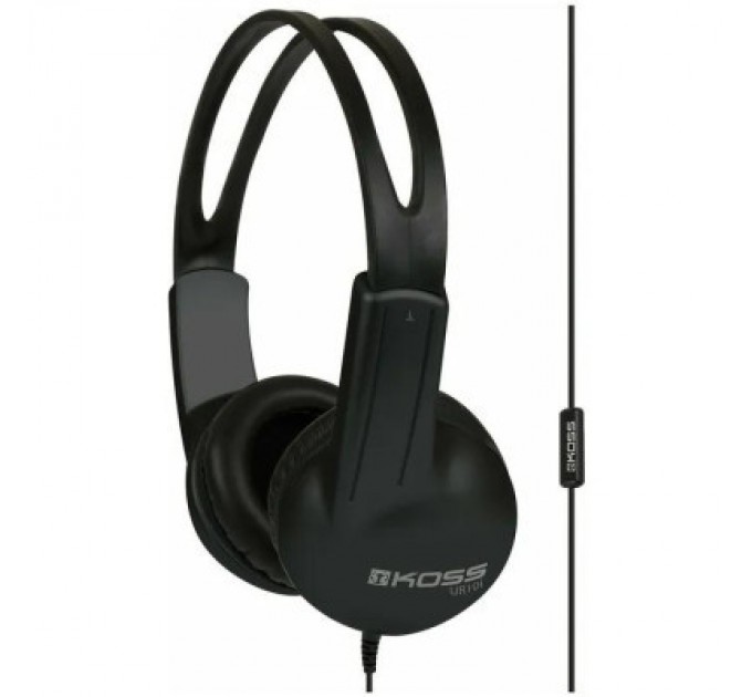 Koss Навушники Koss UR10iK Over-Ear 3.5 mm Black (197188.101)