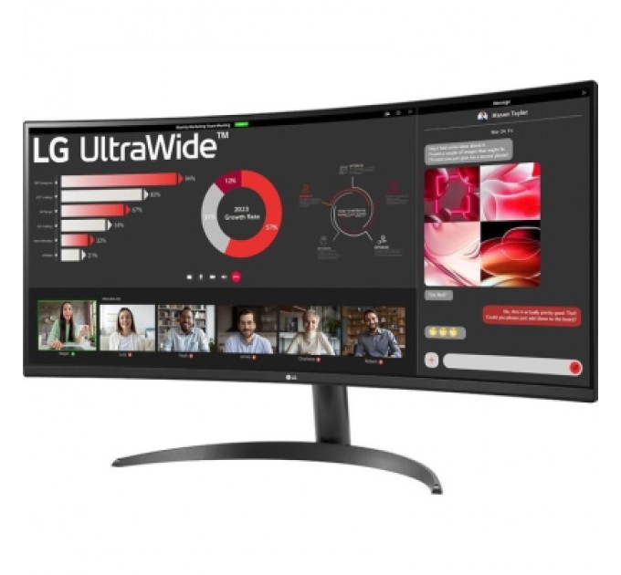 LG Монітор LG 34WR50QC-B