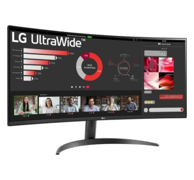LG Монітор LG 34WR50QC-B