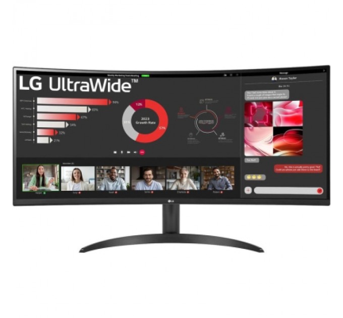 LG Монітор LG 34WR50QC-B