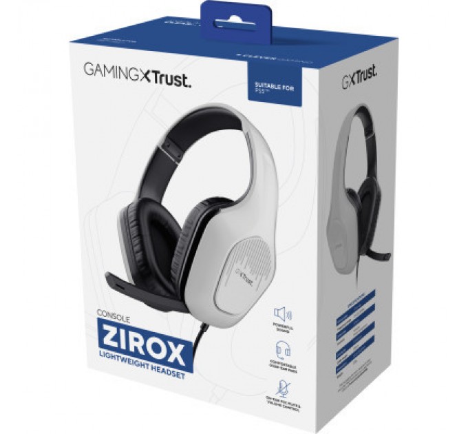 Trust Навушники Trust GXT 415PS Zirox For Playstation White (24993)