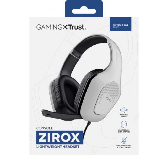 Trust Навушники Trust GXT 415PS Zirox For Playstation White (24993)