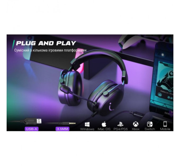 Fifine Навушники Fifine H9 Black (H9)