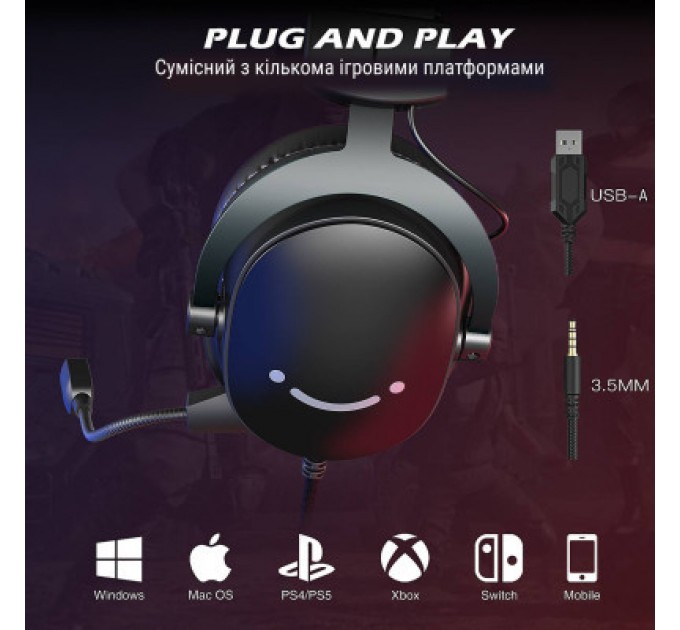 Fifine Навушники Fifine H9 Black (H9)