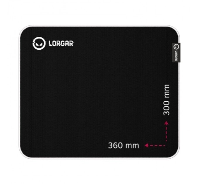 Lorgar Килимок для мишки Lorgar Legacer 753 Black (LRG-CMP753)